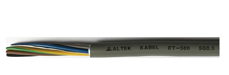 Cáp điều khiển không lưới 5 lõi CT-500 ALTEK KABEL CT-10055