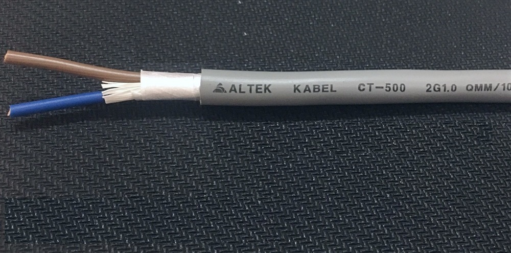 Cáp điều khiển không lưới 2 lõi CT-500 ALTEK KABEL CT-10102