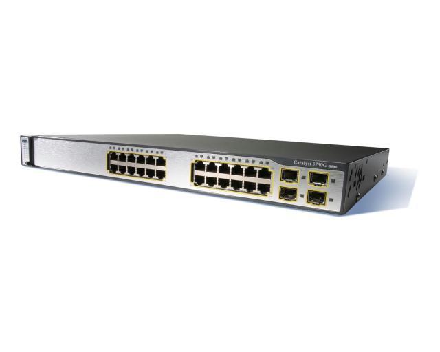 Switch CISCO Catalyst 3750 WS-C3750G-24T-E