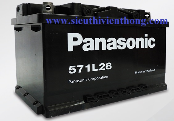 Ắc quy 12V-71AH PANASONIC 571L28 (DIN)