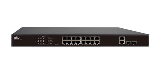 16-Port 10/100Mbps Ethernet PoE Switch UNV NSW2010-16T2GC-POE-IN