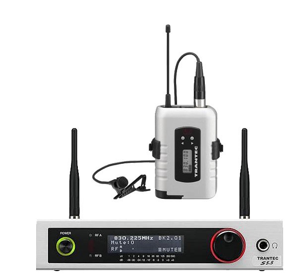 Trantec UHF Wireless Set TOA S5.5-L