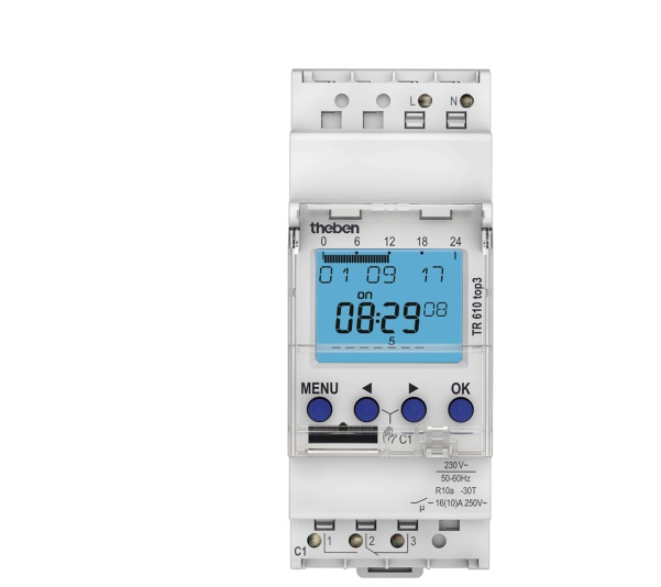 Digital Time Switch THEBEN TR 610 top3
