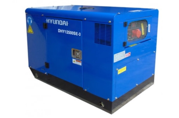Máy phát điện chạy dầu HYUNDAI DHY12500SE-3