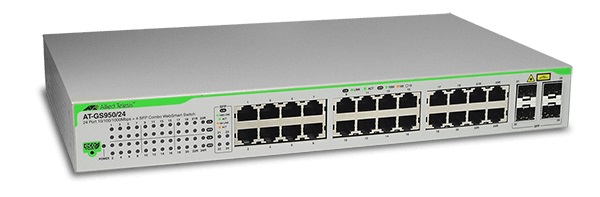 24 x 10/100/1000T ports WebSmart Switch ALLIED TELESIS AT-GS950/24