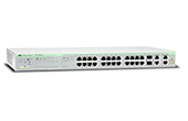 Switch ALLIED TELESIS | 24+4 port Fast Ethernet PoE Websmart Switch ALLIED TELESIS AT-FS750/28PS