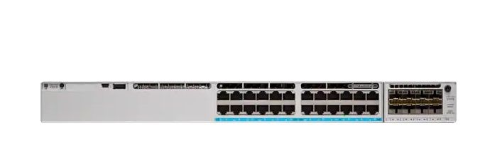 24-port Gigabit Ethernet PoE + 4-port 10G Fixed Uplinks Switch Cisco C9300L-24P-4X-A