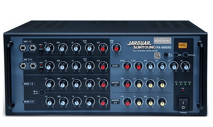 Mixing Amplifier JARGUAR SUHYOUNG PA-606XG