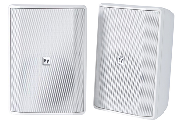 Speaker 5 inch cabinet 70/100V IP65 white pair Electro-Voice EVID-S5.2XW
