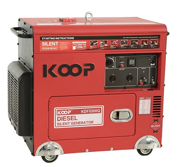Máy phát điện chạy dầu Diesel 7.5kVA KOOP KDF9500Q