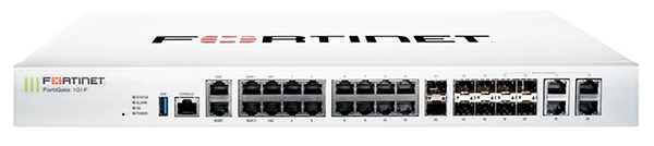 22 x GE RJ45 ports Firewall FORTINET FG-101F