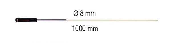 Đầu đo nhiệt độ tiếp xúc kiểu S, khoảng đo nhiệt độ cao KIMO SIS-1000HT