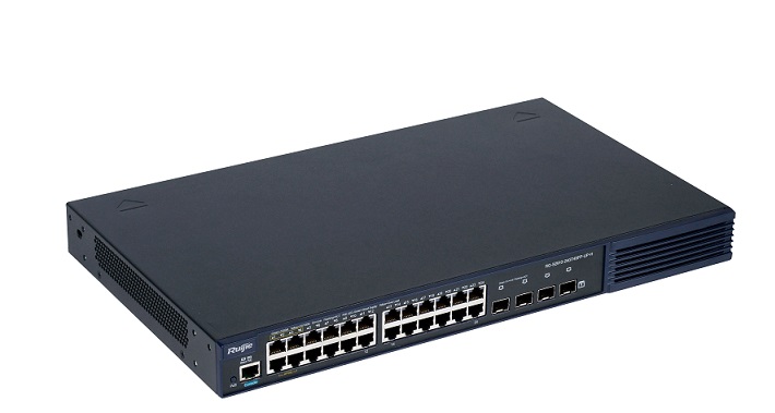 24-port 10/100/1000BASE-T PoE+4-port SFP HPoE Switch Ruijie RG-S2910-24GT4SFP-UP-H