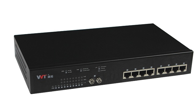 8-port 10/100Base-T(X)+1000Base-F(X) optical Switch WINTOP YT-DS109-1GF8T