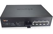Switch WINTOP | 4-port 10/100/1000Base-T+1-port 1000Base-F PoE Switch WINTOP YT-DS106-1GF5GT-AF