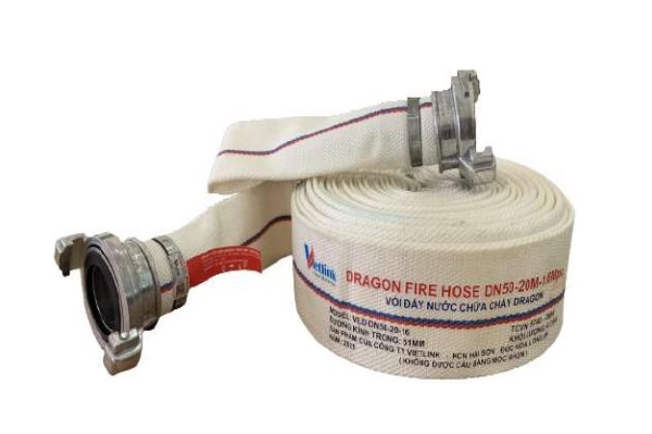 Vòi chữa cháy DRAGON DN50x20M-W.P 16 BAR