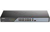 Thiết bị mạng D-Link | 16-Port 10/100BASE-TX PoE Unmanaged Switch D-Link DSS-100E-18P