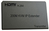 Phụ kiện máy chiếu | Bộ kéo dài HDMI bằng dây mạng LAN 200 mét (có hỗ trợ điều khiển chuột)