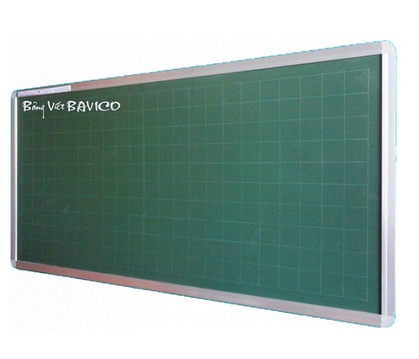 Bảng viết phấn cao cấp BAVICO kích thước 120x160cm