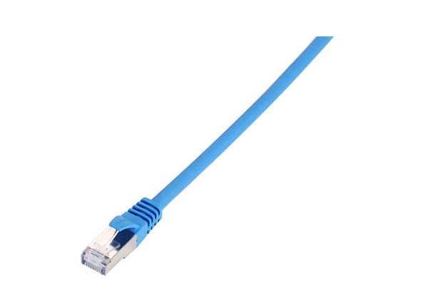 Patch cord VIVANCO CAT6A S/FTP VPCCSFARCMB5 (CM, Blue, 5m)