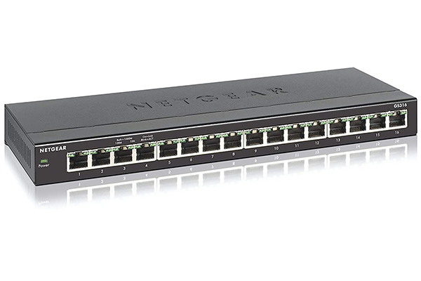 16 Port Gigabit Ethernet Unmanaged Switch NETGEAR GS316