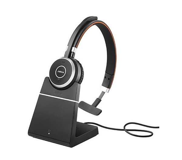 Tai nghe Jabra Evolve 65 MS Mono (kèm đế sạc)