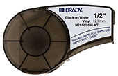 Máy in nhãn BRADY | Nhãn Vinyl 12.7mm (màu trắng) dùng cho máy in nhãn BRADY M21-500-595-WT