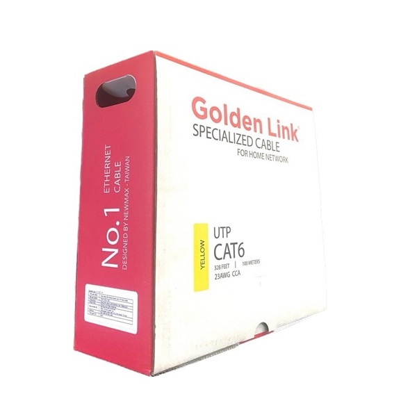 Cáp mạng Golden Link PLATINUM CAT.6 UTP TW1103-100 (100 mét)