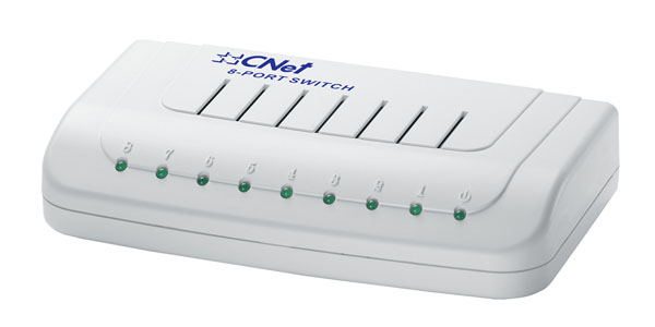 8 port 10/100Mbps Switch CNet CSH-800 