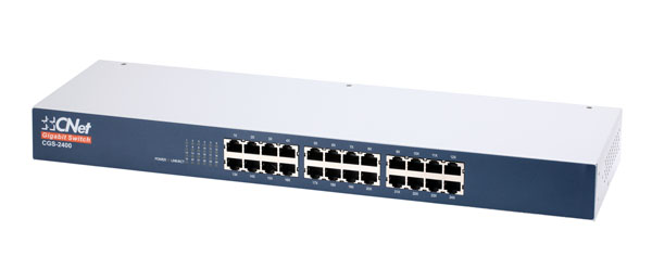 24 port 10/100/1000Mbps Switch CNet CGS-2400