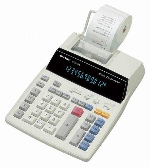 Máy tính tiền in Bill SHARP EL-2901PIII
