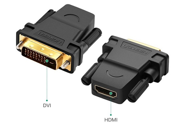 Đầu chuyển đổi DVI 24+1 to HDMI UGREEN 20124