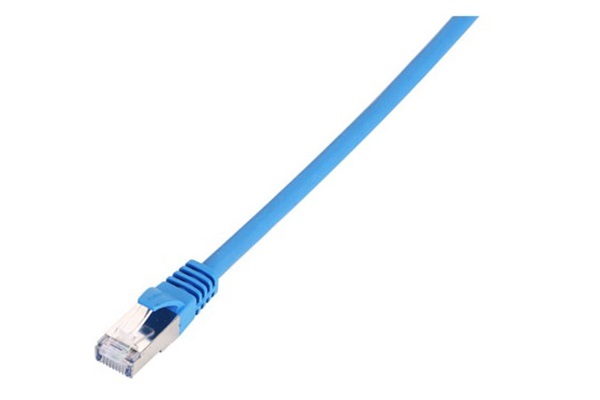 Patch cord VIVANCO CAT6A S/FTP VPCCSFARCMB3 (CM, Blue, 3m)