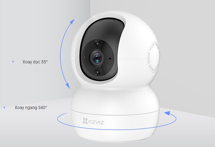 Camera IP hồng ngoại không dây 2.0 Megapixel EZVIZ TY2 1080P (CS-TY2-B0-1G2WF)