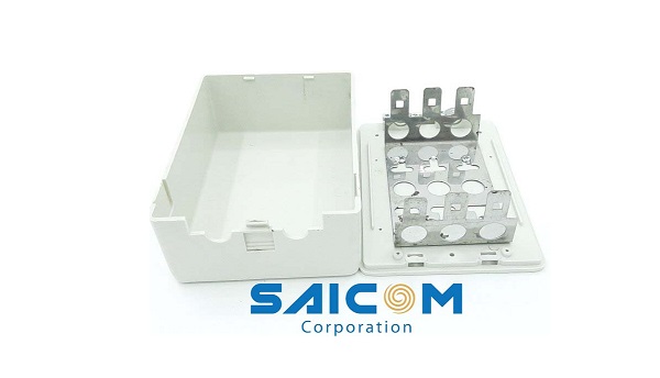 Hộp tập điểm đế inox SAICOM 10P-30P MC30 (150x100x55)