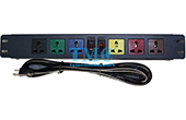 Tủ mạng-Rack TMC | Ổ điện rack PDU 6 cổng chuẩn 19 inch TMC TMC-PDU62