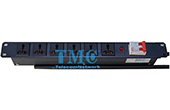 Tủ mạng-Rack TMC | Ổ điện rack PDU 6 cổng có CB TMC TMC-PDU6CB