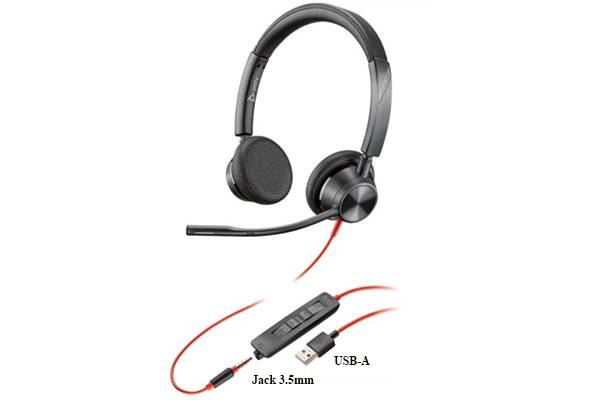 Tai nghe Headset Plantronics BW3325 USB-A (213938-01)