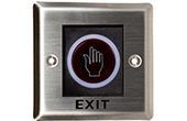 Access Control ZKTeco | Nút Exit cảm ứng không chạm ZKTeco K1-1D