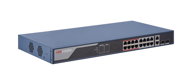 hikvision poe 16 port switch