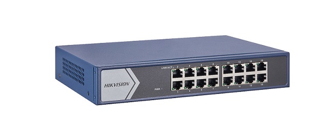 16-Port Gigabit Smart Switch HIKVISION DS-3E1516-EI