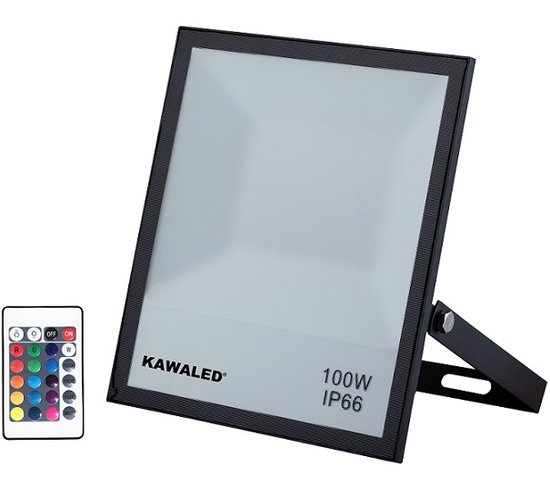 Đèn pha LED đổi màu 100W KAWALED FL100W-RGB2