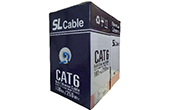 Cáp mạng SL | Cáp mạng 305 mét/cuộn SL 4 PAIR UTP CAT.6 (Xanh dương)