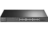 Thiết bị mạng TP-LINK | 24-Port Gigabit and 4-Port 10GE SFP+ with 24-Port PoE+ TP-LINK TL-SG3428XMP