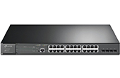 Thiết bị mạng TP-LINK | JetStream 28-Port Gigabit with 24-Port PoE+ Managed Switch TP-LINK TL-SG3428MP