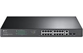 Thiết bị mạng TP-LINK | 18-Port Gigabit with 16-Port PoE+ Easy Smart Switch TP-LINK TL-SG1218MPE