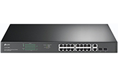 Thiết bị mạng TP-LINK | 18-Port Gigabit with 16 PoE+ Rackmount PoE Switch TP-LINK TL-SG1218MP