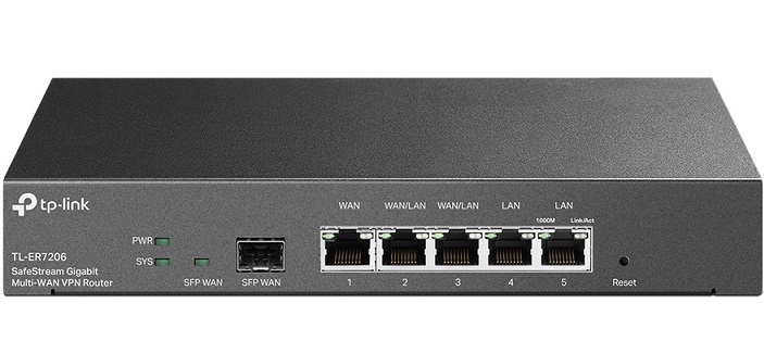 SafeStream Gigabit Multi-WAN VPN Router TP-LINK TL-ER7206