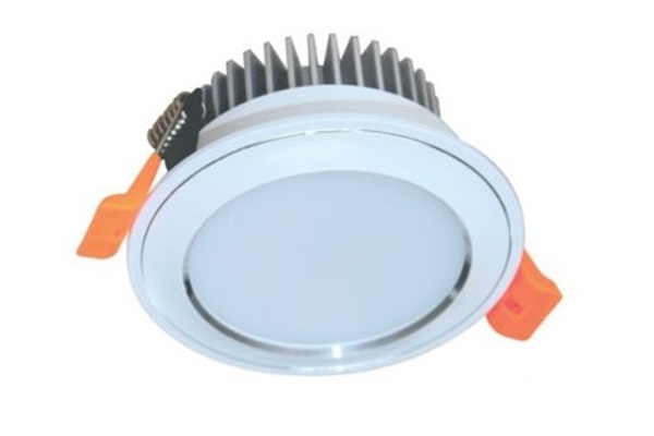 Bóng đèn LED DownLight đổi màu viền nhựa xi nano 9W DUHAL KFX1091