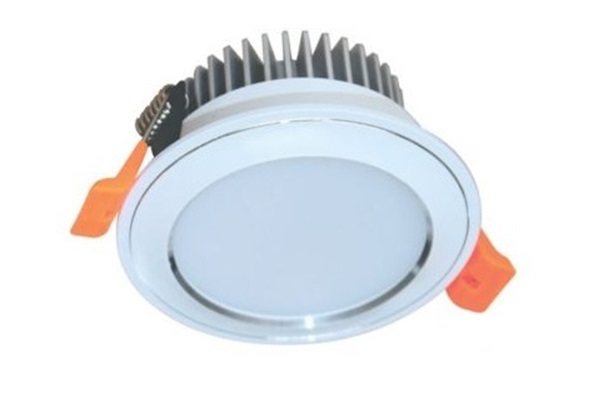 Bóng đèn LED DownLight EMC đổi màu viền nhựa xi nano 9W DUHAL KEX1091